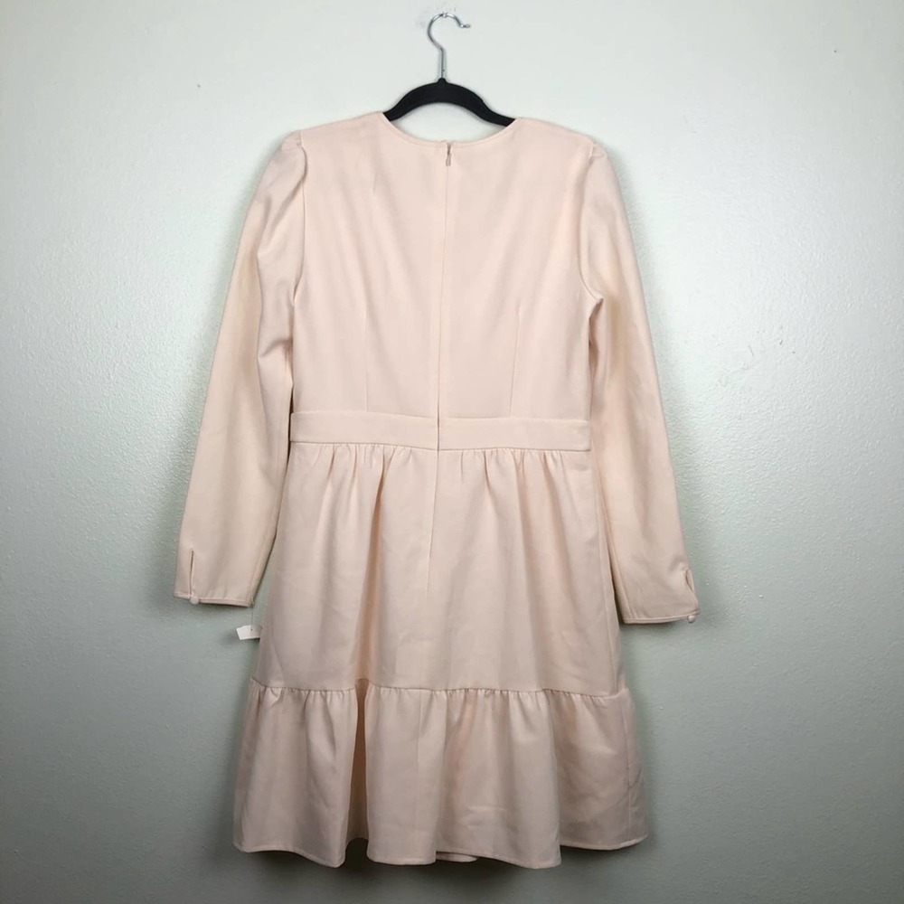Gal Meets Glam 10 Hayley Ruffle Long Sleeve Dress - Picture 8 of 16